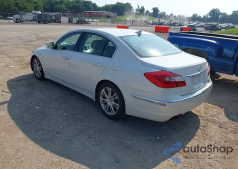 2012 Hyundai Genesis 3.8 из США, поврежденный, VIN KMHGC4DD8CU184526